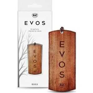 K2 Evos Boss drevená vonná visačka