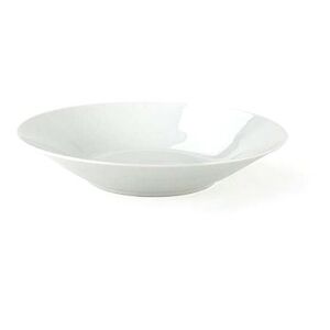 BANQUET Súprava hlbokých porcelánových tanierov BASIC nedekor. 23 cm, 6 ks, biela