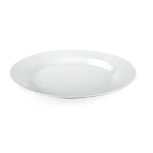 BANQUET Sada plytkých porcelánových tanierov BASIC nedekor. 24 cm, 6 ks, biele