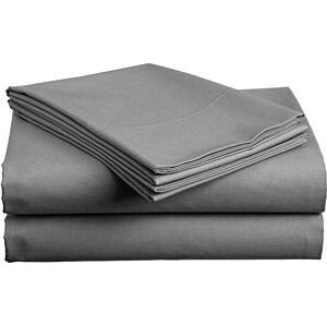 Chanar bavlnená plachta na posteľ – Plachta sivá