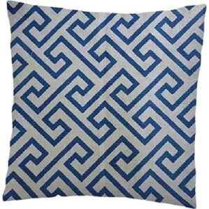 Chanar Obliečka na vankúšik Geometry modrá 3 – 40 × 40 cm