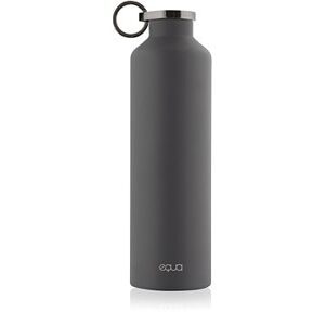 Equa Smart – smart fľaša, oceľ, Dark Grey