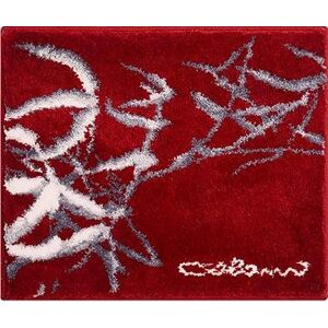 GRUND Colani 23 Kúpeľňová predložka (malá) 50 × 60 cm, červená