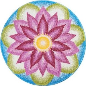 GRUND POROZUMENIE Mandala kruhová o 80 cm, fialová