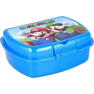Detský box na desiatu Super Mario – modrý
