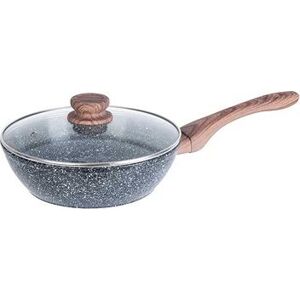 Granitový wok 24 cm Granite Wood Kinghoff Kh-1583