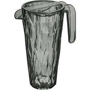 Koziol SUPERGLASS CLUB Nerozbitný džbán 1,5 l, transparentný sivý