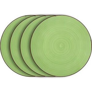 LAMART Set plytkých tanierov 4 ks zelené LT9055 HAPPY
