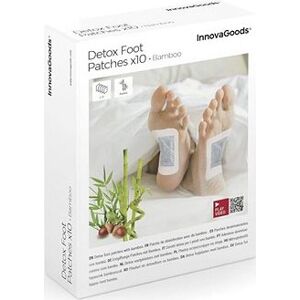 InnovaGoods Detoxikačné náplasti na nohy Bamboo 10 ks