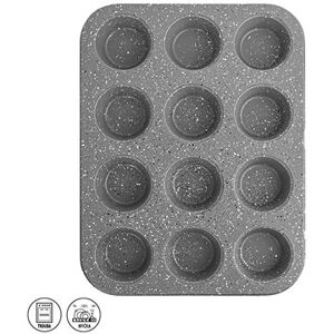 Forma kov/nepr. povrch muffiny 12 GRANDE 35 × 26,5 cm