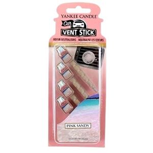 YANKEE CANDLE Pink Sands Vent Stick 4 ks
