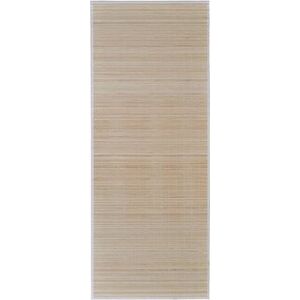 Bambusový koberec 100 × 160 cm prírodný