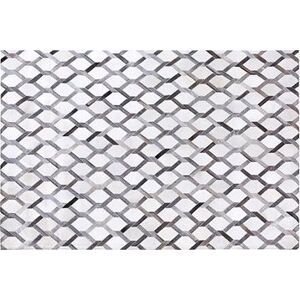 Sivý geometrický koberec 160 × 230 cm AYDIN, 73710