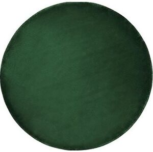 Kulatý viskózový koberec o 140 cm smaragdově zelený GESI II, 254077