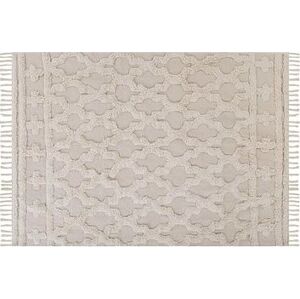 Bavlnený koberec 160 × 230 cm béžový SULUOVA, 305300