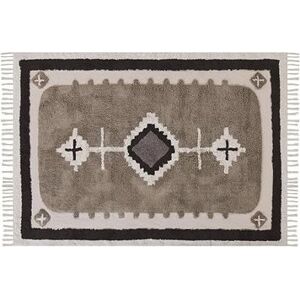 Bavlnený koberec 160 × 230 cm béžový GEYVE, 305356