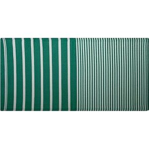 Zelený vonkajší koberec 90 × 180 cm HALDIA, 116868