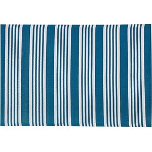 Modrý vonkajší koberec 120 × 180 cm ELURU, 120790