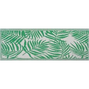 Vonkajší koberec KOTA palmové listy zelené 60 × 105 cm, 196258