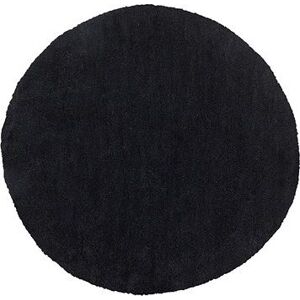 Koberec černý kruhový ? 140 cm DEMRE, 122355