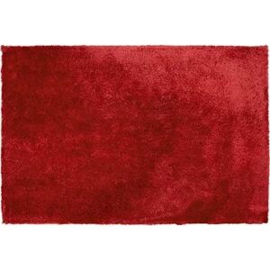 Koberec shaggy 140 x 200 cm červený EVREN, 186375