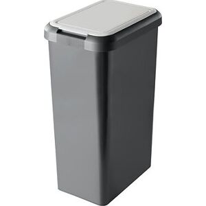 Tontarelli Odpadkový kôš Touch & Lift 45 L biela/čierna