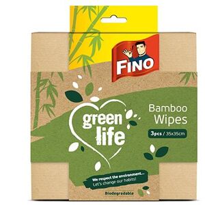 FINO Green Life utierka multifunkčná, bambus, 3 ks